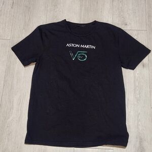 Black Aston MARTIN T-Shirt for Men